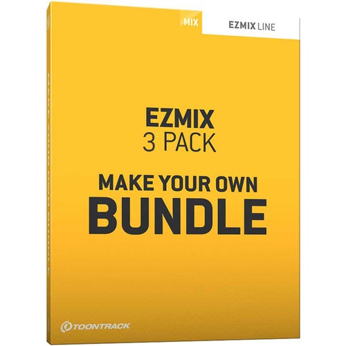 Toontrack EZ Mix Packs  -  3 Pack Custom Bundle for EZmix 2